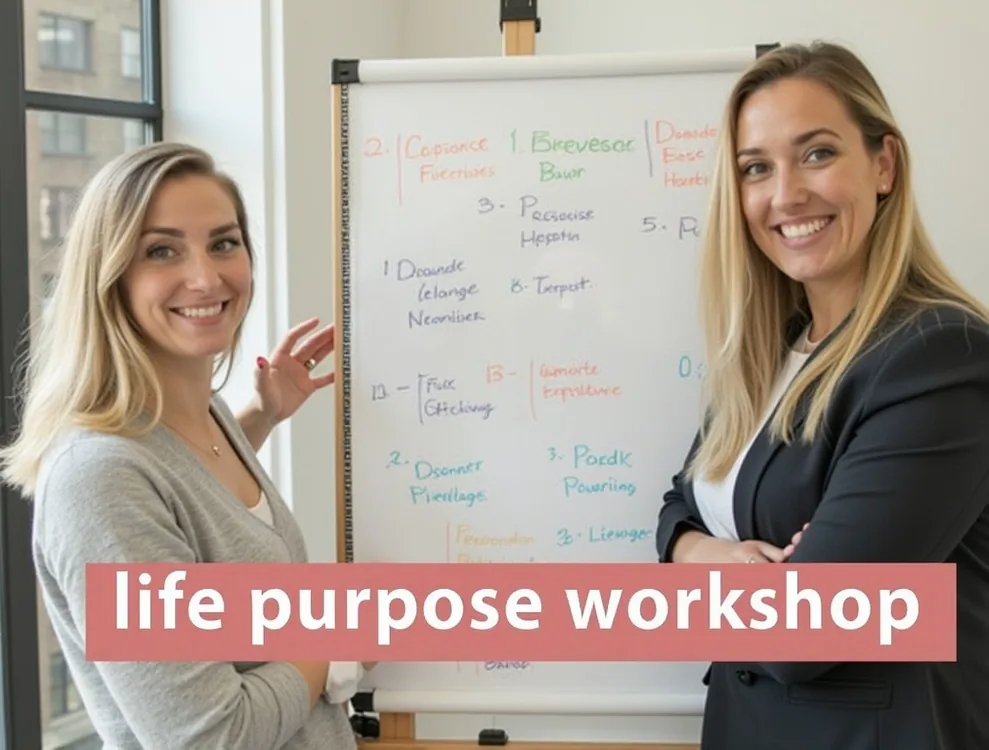 Modern workshop for discovering life purpose